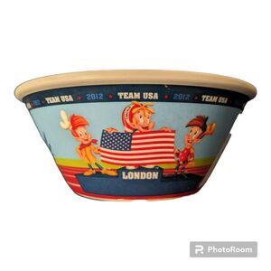 2012 Kelloggs Olympic Team USA Cereal Bowl London Collectable Tony The Tiger